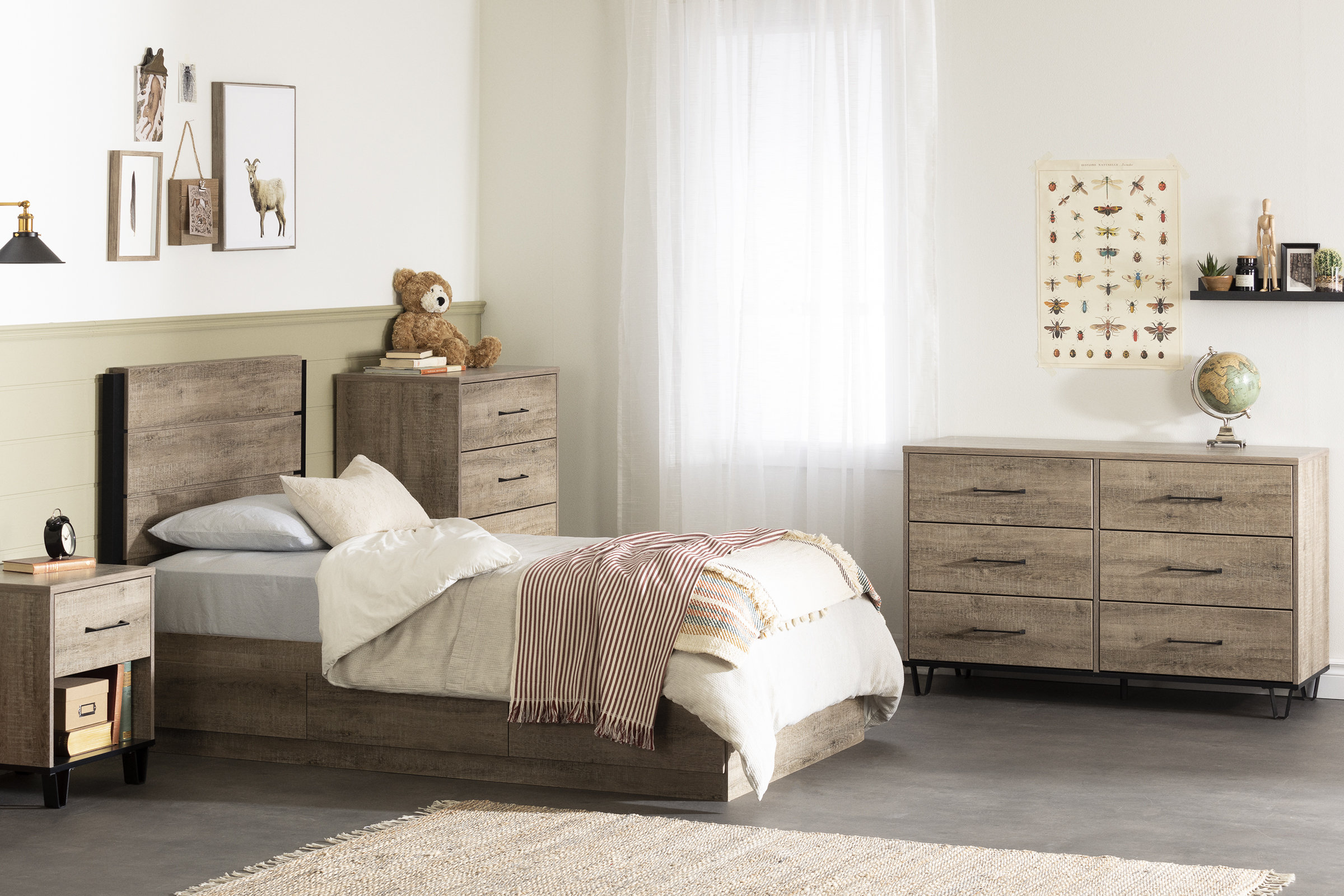 Bethany 3 Drawer Platform Bed by Sand & Stable™ Baby & Kids