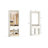 24.4'' W Freestanding Closet System With Drawer-1502731649