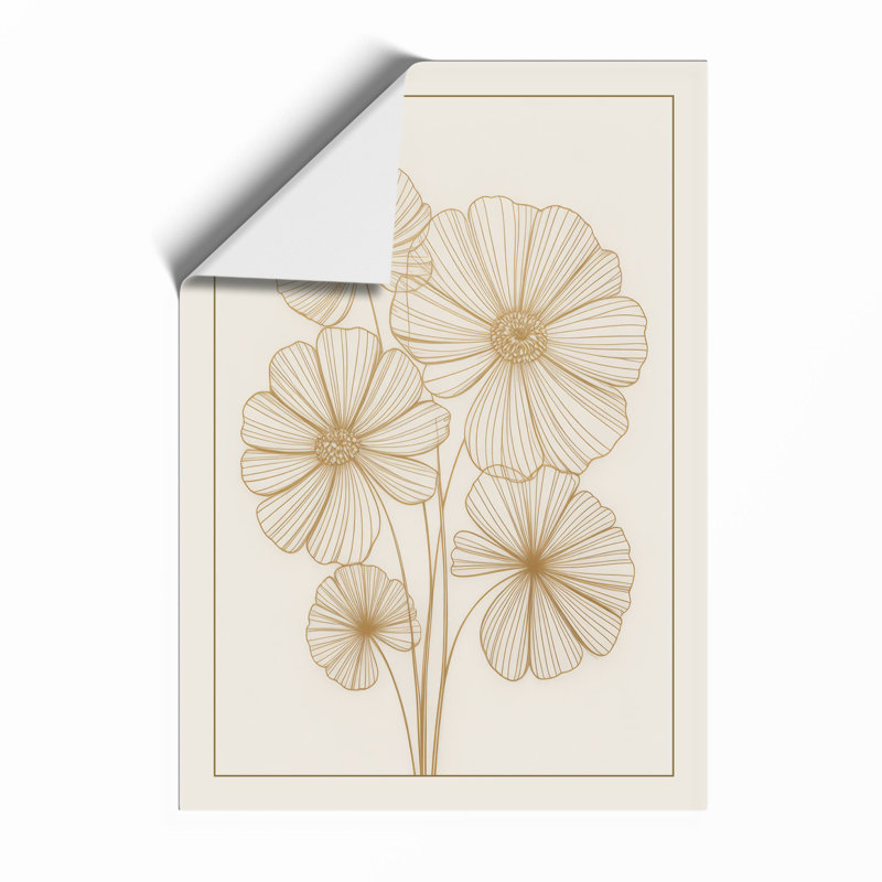 Delicate Florals Botanical - Framed Print, Unframed, A3 - 42.0 x 29.7 cm