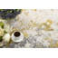 Tapis d'entrée à motif abstrait doré / gris 2 pi x 3 pi (2 pi 3 po x 3 pi) Sol Branch Branch Solenne-1363407581