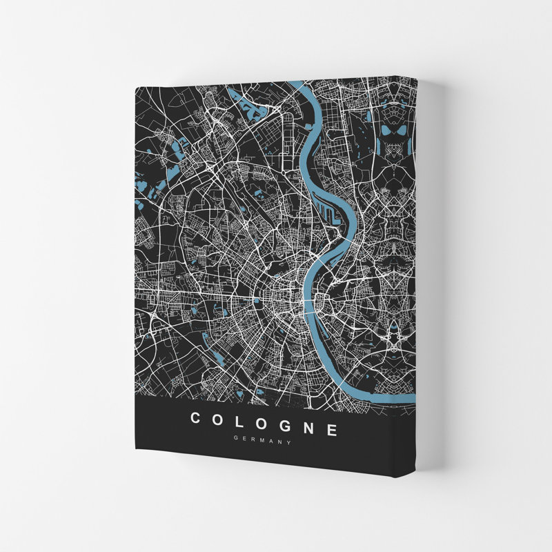 Cologne - Print, Wrapped Canvas, 84cm H x 59.4cm W x 4cm D