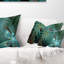 Coussin lombaire en fleur symétrique floral
