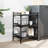 vidaXL Kitchen Trolley 19.7"x13.8"x29.7" Engineered Wood-97884523