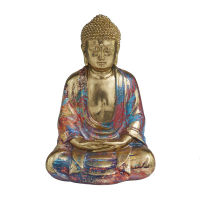 Sculpture Margrit le Bouddha en résine Novogratz