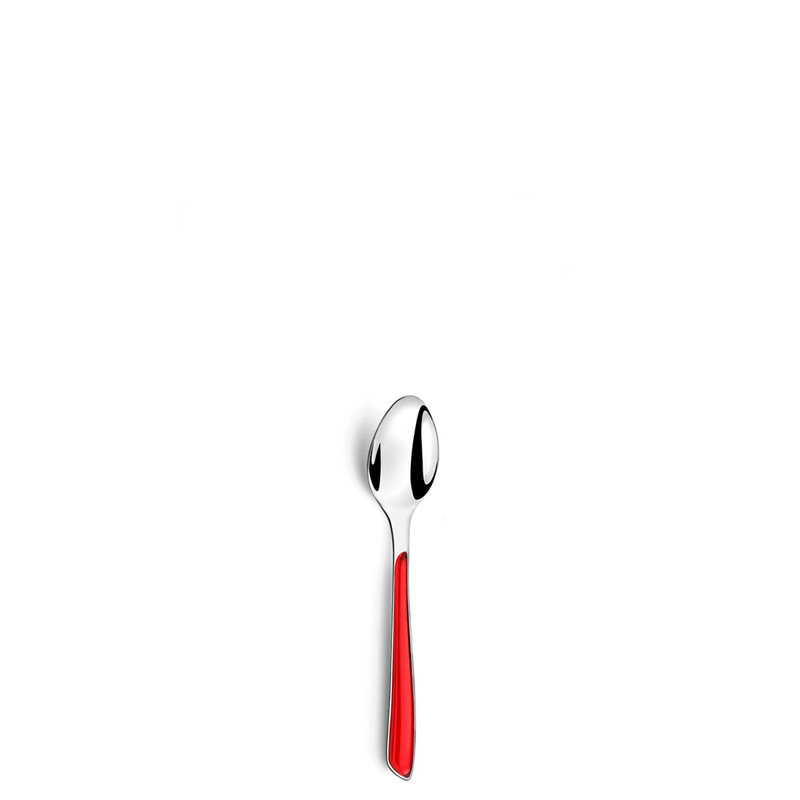Amefa ECLAT 18/0 Stainless Steel Cutlery Set 24 Piece for 6 People, Red