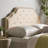 Tufted Upholstered Headboard Queen Size, Solid Wood Head Board With Durable Metal Legs, Adjustable Height Queen Headboard With Nailhead Trim,Fabric Headboard In Modern Button Tuffted Design-458828199