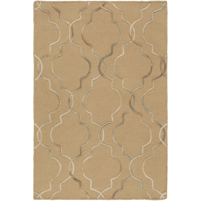 Packard Wool Geometric Indoor Rug, Rectangle 3'6" x 5'6"
