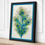 Peacock Feather Study Botanical - Wrapped Canvas-1465901204-1465901230