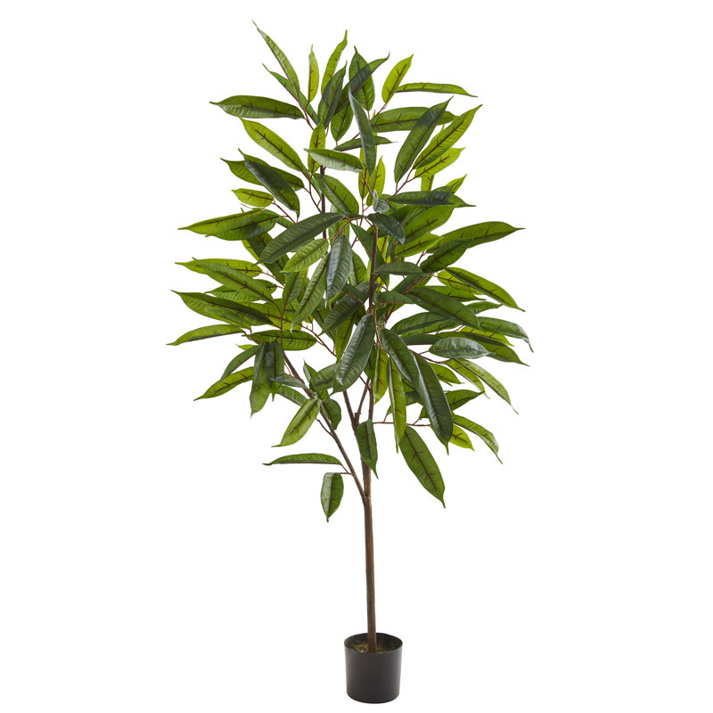52'' Faux Ficus Plant in Planter