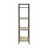 Forshee Geometric Bookcase in Antique Oak and Sandy Gray-145560004