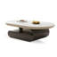Table basse ovale en bois manufacturé gris foncé foncé-1059238127-1059238124