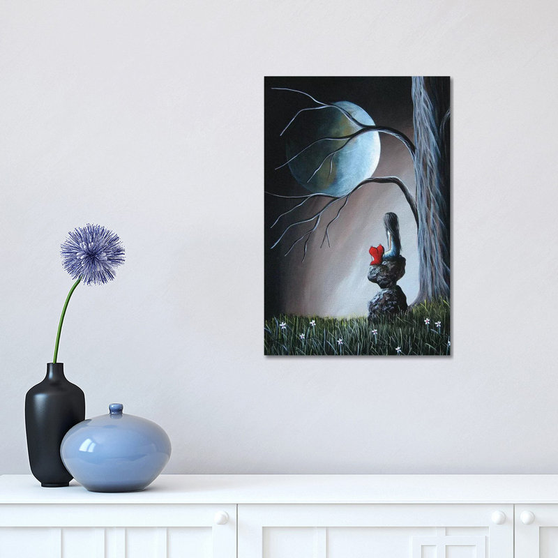 Remember When by Moonlight Art Parlour - Painting on Canvas, Wrapped Canvas, 30.48 cm H x 45.72 cm W