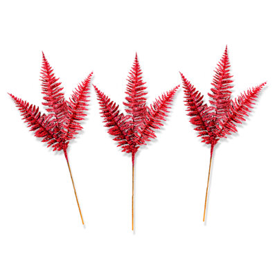 Glitter Leaf Pick