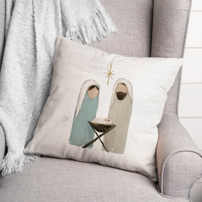 Coussin Painted Nativité