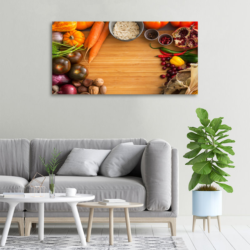 Autumn Vegetables - Wrapped Canvas Print
