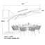Hanselka 3.7m Square Cantilever Parasol With Base-637928680