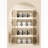 19.69" Side Wide Folding Storage Cabinet