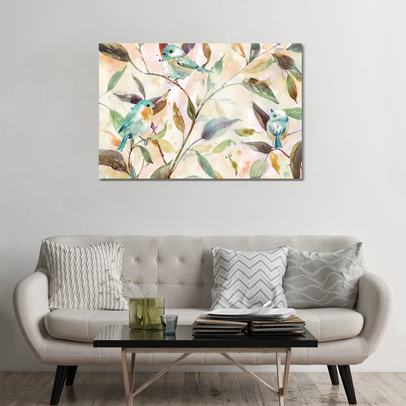 «Sunlight Sanctuary» par Carol Robinson, reproduction sur toile, Toile tendue, Pas de tapis, H 32 po x l 48 po x 1,5 po