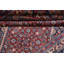 Tapis rouge en laine noué à la main de conception unique 6 pi 3 po x 9 pi 7 po Arooj