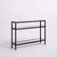 Ceno Glass Top Console Table-1860224665-1860224870