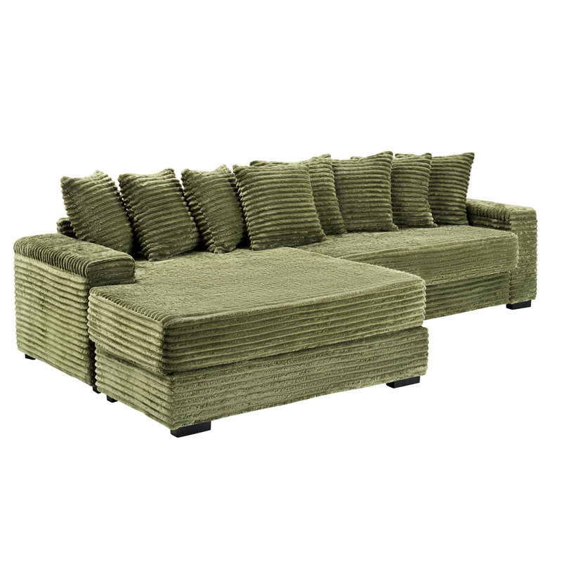 Canapé de 34,03 po de largeur , Vert