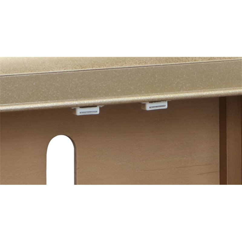 Armoire console en chêne naturel Dodie