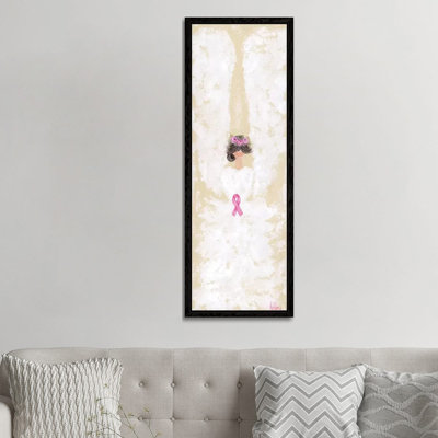 Breast Cancer Angel by Ashley Bradley - Painting on Canvas