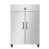54''top mounted/solid door