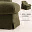 Upholstered 32.6 " Chenille Sofa-1446398913