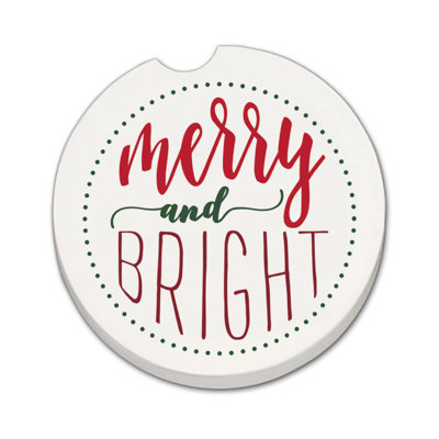 Porte-gobelet rond Merry & Bright