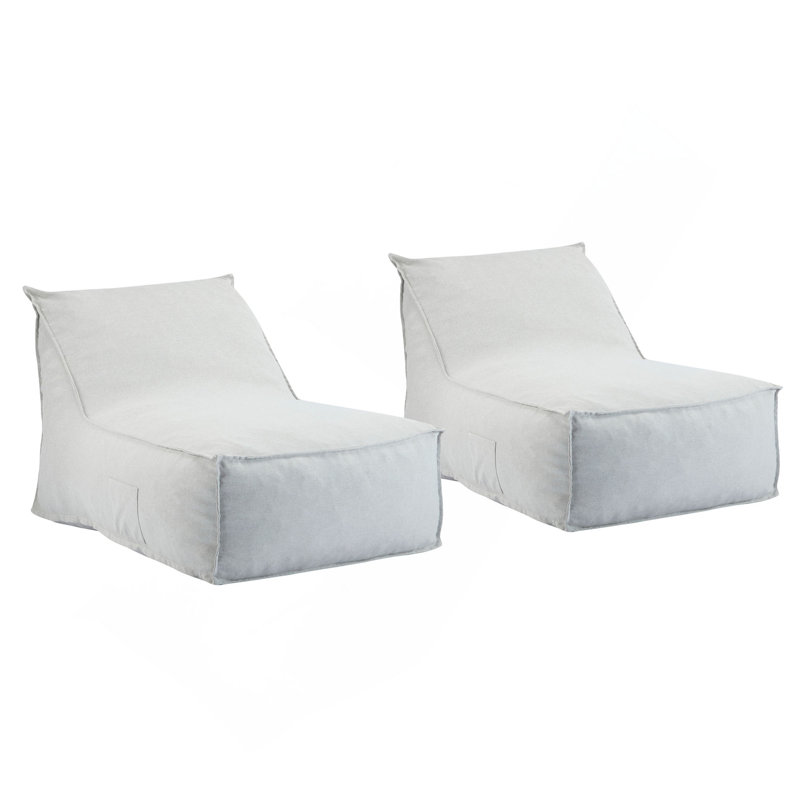 Fauteuil à billes d'extérieur, ensemble de 2