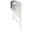 Luminaire suspendu en cristal K9