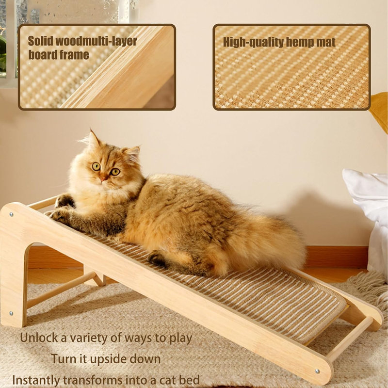Cat Scratching Board, Sisal Cat Scratching Ramp