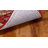 Armintha Geometric Handmade Tufted Wool/Cotton Red/Blue Area Rug-2033006101