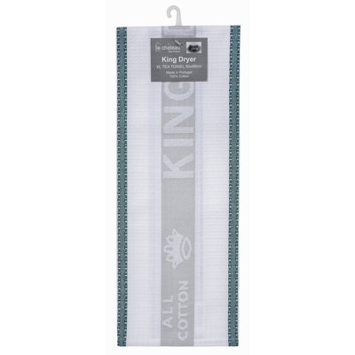 Cotton Stripe Jacquard Tea Towel Kitchen Towel