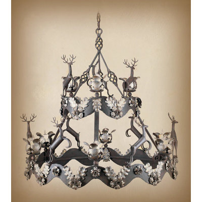 9 - Light Dimmable Classic / Traditional Chandelier