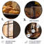 «Cheese and Wine I - Food & Beverage», art rond en métal-1842884852