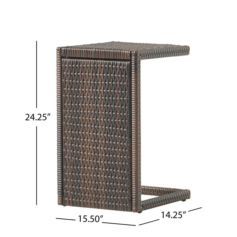 Stylish With Space-Saving Side Table