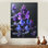 Mauve bleu, lilas, Natures Nuance - lilas, art mural