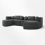 Canapé modulaire rembourré sans os-1679521019