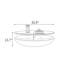 Table basse flottante de style italien