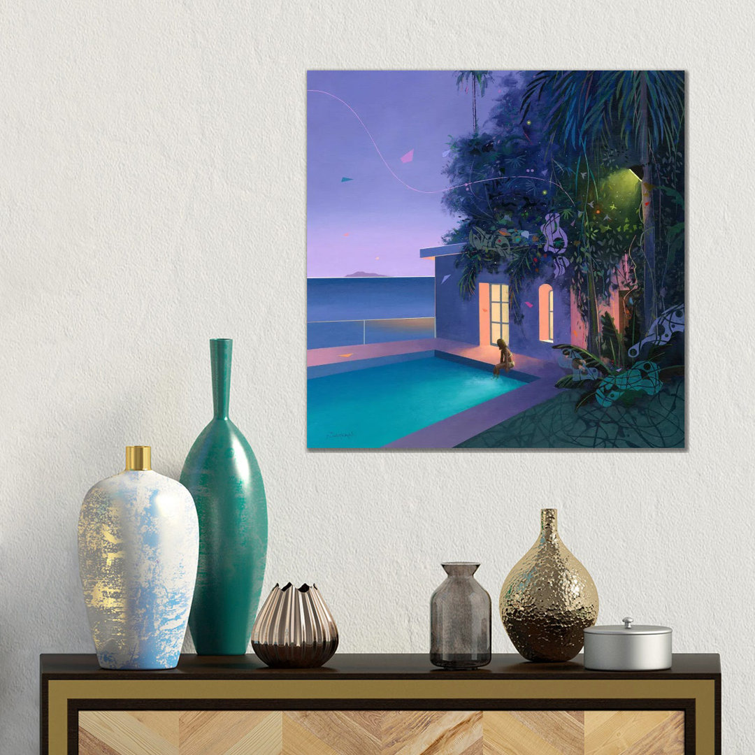 Relax VI von Benito Salmeron - Galerie-verpackte Leinwand Giclée auf Leinwand