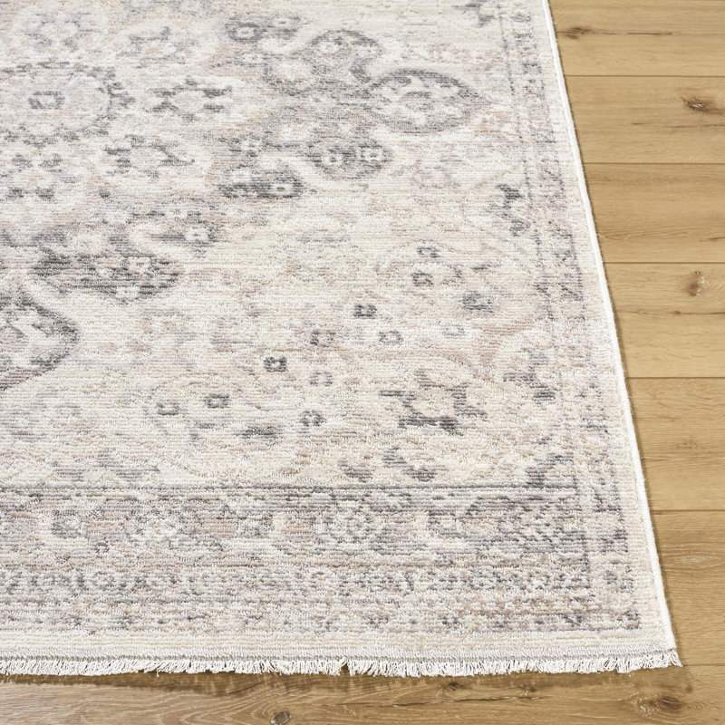 Alay Traditional Machine Woven Area Rugf, Rectangle 5'3" x 7'