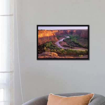 « tsegi négligent, canyon de chelly national-, arizona », reproduction de photo sur toile