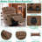 Tall Man Large Dual Motor Power Lift Recliner Chair With Extended Footrest, Overstuffed Lay Flat Sleeper Electric Recliner W/Heat & Massage, Lumbar Pillow, Usb & Type-C Ports-1143619834