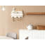 Porte-clés mural avec tablette flottante, organisateur de courrier rustique avec 3 crochets d'ancrage pour la décoration et le rangement du vestibule-738035674