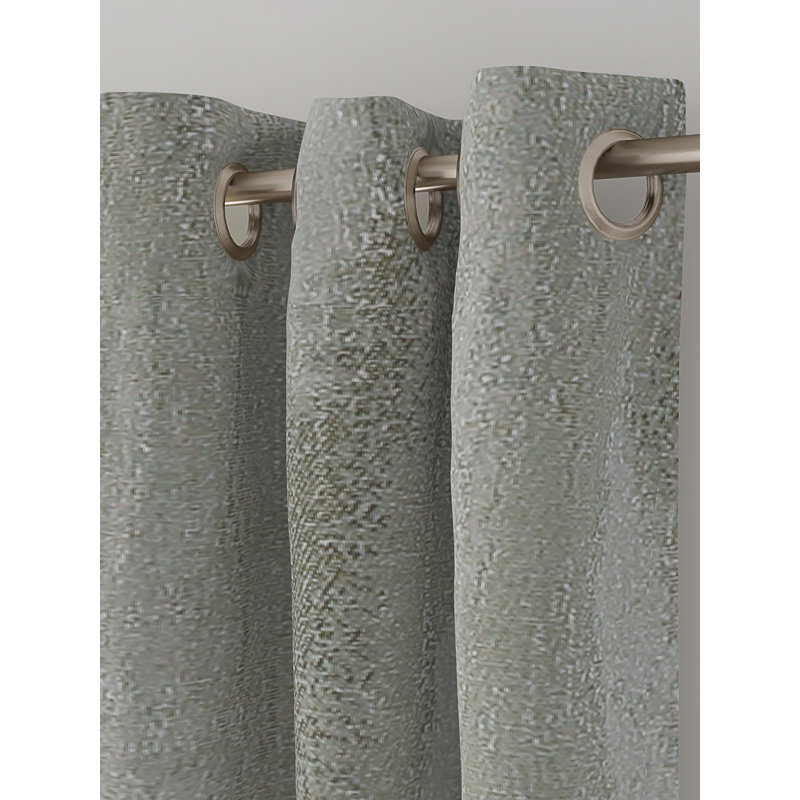 ORBIT Blackout Curtain Pair, Moss