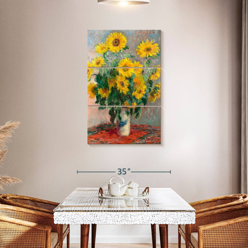 Bouquet de tournesols Harnek, H 32 po x l 20 po