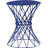 Grid Iron Accent Stool-22512978
