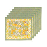 Aazad Citron Mats - 15" x 18"
